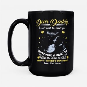 1st Fathers Day Gift, Gifts For Dad Mug, 11oz, Black, Ceramic - Woastuff