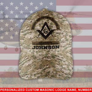 Freemasonry-Cap DS2-Personalized Your Lodge