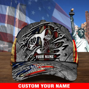 Custom Welder Cap with Your Name Embroidered