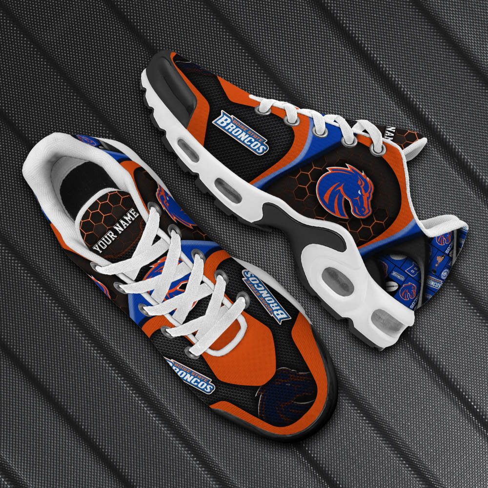 Boise State Broncos TN Shoes Personalized Your Name, Football Team Shoes, Gifts For Footballl Fan ETHY-52863